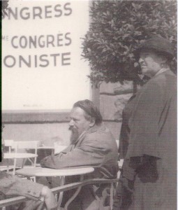 Theodor Lessing wenige Tage vor seiner Ermordung auf dem 18. Zionistenkongress in Prag.